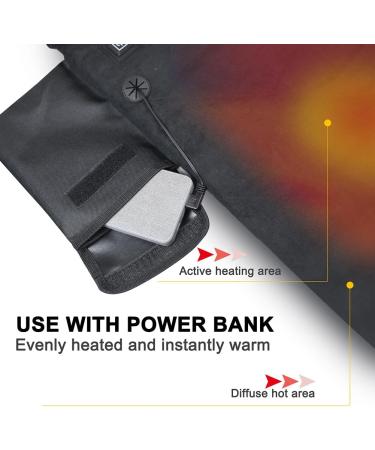 Techer Foldable Heated Seat Cushion | Extra Wide Washable 3-Stage Adaptation for Outdoor Use | Perfect for Bleachers & Stadium Benches - Gray - Buy Online on GoSupps.com