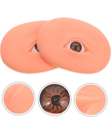 HAPINARY 1 Pair eye makeup training skin makeup eye skin eye skin practice tool 7.70X5.70X1.50CM As Shown - Buy Online on GoSupps.com