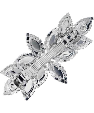 Sither Bridal Rhinestone Barrette for Women Girls Small Rhinestone Barrette Headpiece for Wedding Prom Halloween Party Hair Accessories Gift (style 2) - Buy Online on GoSupps.com
