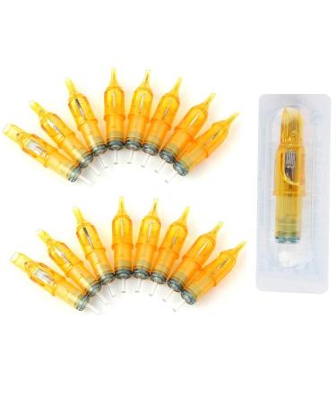 Pirate Face Tattoo (100) Mixed Assorted Disposable Tattoo Needle Cartridge 100 Pcs RL, RS, M1 by Pirate Face Tattoo