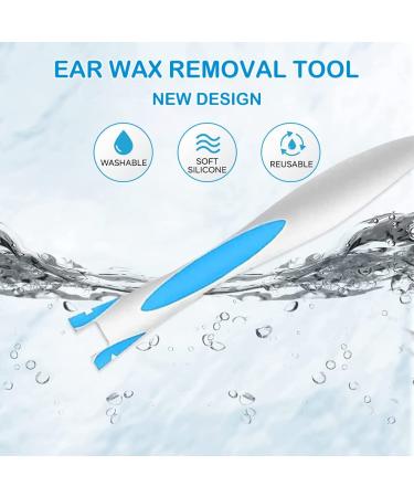 Ear Wax Remover  Spiral Ear Wax Removal Tool  Reusable Earwax Removal Kit  Safe Ear Cleaner with 16 Pcs Soft and Flexible Replacement Tips  for Adult and Kids 16pcs - Buy Online on GoSupps.com