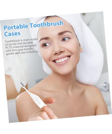 Beavorty 2 Pack Foldable Manual Toothbrush Set - Portable Cleaning Toothbrushes for Adults with Smooth Bristles | International Shipping - Buy Online on GoSupps.com