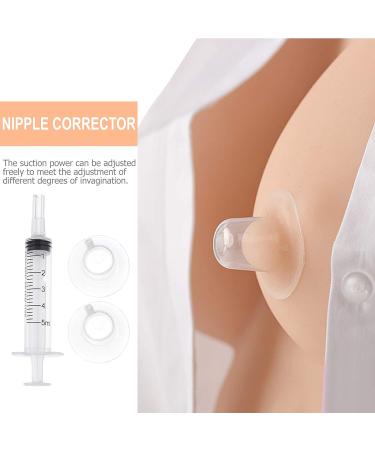 Nipple Aspirator Corrector Pullers Cups Extractor for Flat and Inverted Nipples - 2pcs - Buy Online on GoSupps.com