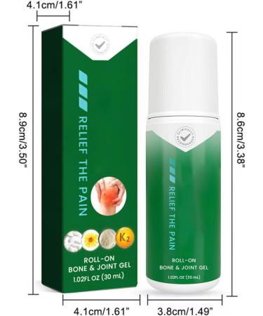 Soin Articulaire Gel | Soin du Poignet en Roll-on - Gel pour Nuque et Genoux | pour Femme Sportifs Coureurs Cyclistes Fitness Jardinage Voyage - Buy Online on GoSupps.com