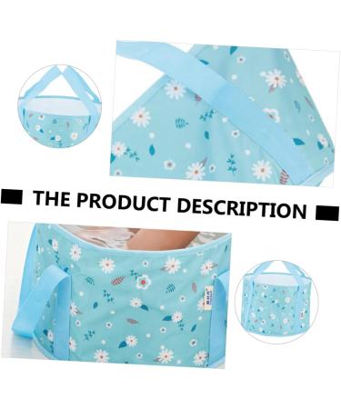 minkissy 1pc Folding Foot Basin Travel Foot Tub Foldable Wash Basin Water Basin Travel Foot Bath Travel Water Bucket Camping Water Pedicure Foot Spa Tub Barrels Pvc Water Container Portable - Buy Online on GoSupps.com