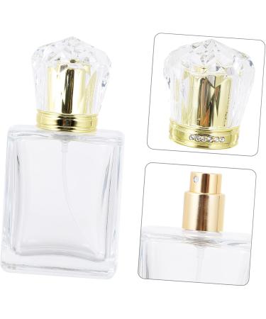 POPETPOP 1pc Perfume Spray Bottle Glass Container Spraying Bottle Perfume Bottle Purple Hair Accessories Fine Mist Spray Bottle Portable Perfume Holder Make up Leakproof Bottle White Travel - Buy Online on GoSupps.com