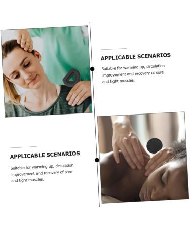Frcolor Fascia-Head Muscle Device Accessories Deep Tissue Massage & Vibration Relaxation 9x6x2cm Black - Buy Online on GoSupps.com