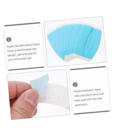 POPETPOP 23 Sheets Double Sided Wig Film Hair Extension Tape Strips Hair Wig Tape Wig Adhesive Tape Toupee Tape Water Proof Tape Wig Tape Supply High Viscosity Paper Front Support - Buy Online on GoSupps.com