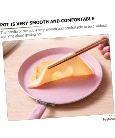 Milisten 3 Pcs Maifan Stone Pan Halberd Pot Metal Frying Kitchen Cookware Egg Omelet Pan Mini Stove Handle Frying Pan Skillet Mini Pancake Griddle Non Ceramics Aluminum Alloy with Cover 35X18.5CMx3pcs Pinkx3pcs - Buy Online on GoSupps.com
