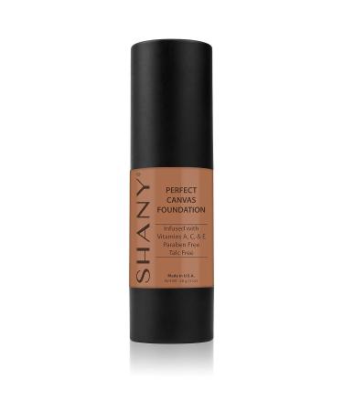 SHANY Perfect Canvas Liquid Foundation - Paraben Free/Talc Free/Oil Free - 30ml - DC1 DARK COOL 1 - Buy Online on GoSupps.com