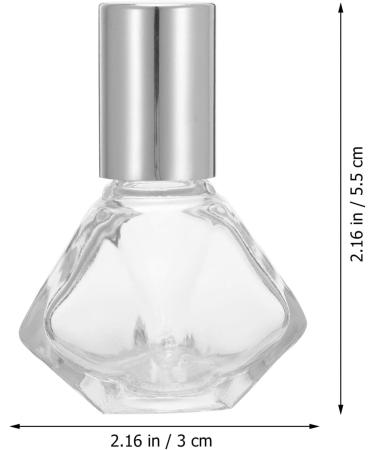 Beaupretty 12pcs Roller Bottles Set - Glass Roll-on Essential Oil & Perfume Bottles with Caps | Perfect for Subpackaging & Travel - Buy Online on GoSupps.com