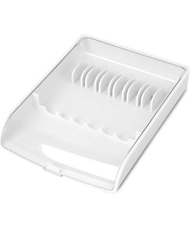 Travel Storage Case for Waterpik Replacement Tips | Transparent Travel Case for Water Flosser Parts | International Shipping Available - Buy Online on GoSupps.com