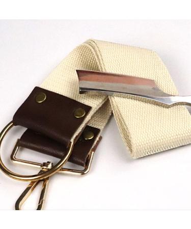 Healifty Cotton Linen Razor Strop - Double Sided Sharpener & Polishing Tool with Hanging Buckle | International Shipping Available - Buy Online on GoSupps.com