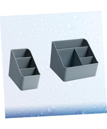 Anneome 2pcs Box Cosmetics Holder Jewelry Container Storage Box Desktop Toiletries Student - Buy Online on GoSupps.com