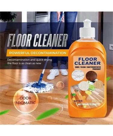 Momeng Floor Cleaner Orange - 2023 Best Momeng Floor Cleaner Floor Cleaner Orange Liquid Powerful Decontamination Floor Cleaner Multipurpose Floor Cleaner and Polish (2 Pcs) - Buy Online on GoSupps.com