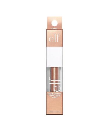 e.l.f. Liquid Metallic Eyeshadow - Comet 0.10 Fl Oz (3mL) | Gel Formula, High-Impact Multi-Dimensional Finish | One-Swipe Coverage | Pack of 1 - Buy Online on GoSupps.com