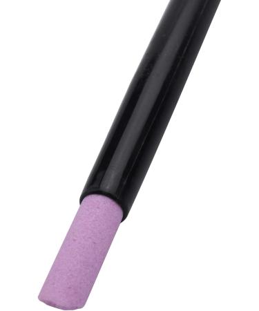 Black Quartz Scrubs Stone Cuticle Stick Pen Cuticle Nail Art Spoon Cut Nail Manicure Care Tools - Buy Online on GoSupps.com