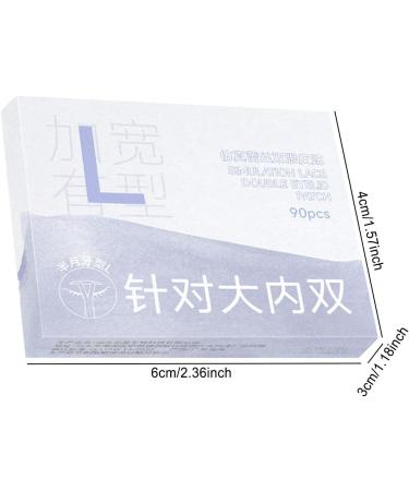 Eyelid Correcting Strips - Natural Fiber Eyelid Lifter Strips Waterproof Makeup Long-lasting Natural Eye Lift Strips For Women Single Eyelid Hooded Eyes - Buy Online on GoSupps.com