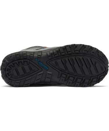 Columbia Redmond Waterproof Hiking Shoe Big Kid 6 - Titanium Grey/Steel/Gold Amber - Buy Online on GoSupps.com