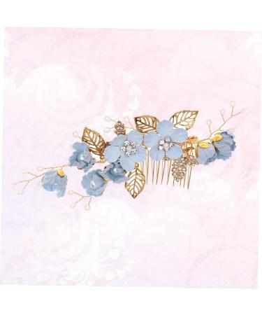 Didiseaon Rhinestone Hair Comb Pearl Headpiece Wedding Crystal Hair Comb Rhinestone Headpiece Bridal Headpiece Hair Side Combs Pearl Tiara Rhinestones Bride Accessories - Buy Online on GoSupps.com