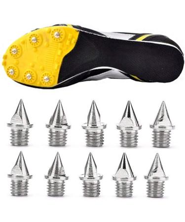 110pcs 1/4 Stainless Steel Track Spikes Set with Wrench - Ideal for Sprint and Cross Country Shoes - Buy Online on GoSupps.com