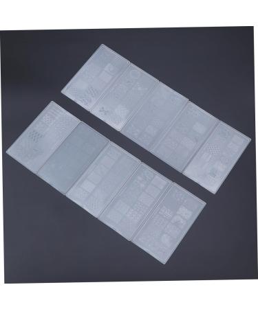 FRCOLOR 10 pieces nails at home making nail art set manicure set nailing tool nails accessories nail stamp plate nail art stamping plate nail art stamp printing seal accessories - Buy Online on GoSupps.com