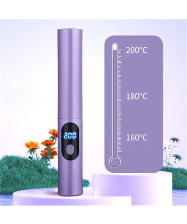 Wireless Mini Hair Straightener & Curler 2-in-1 - Portable Anti-Scald Electric Brush for Effortless Styling - Buy Online on GoSupps.com