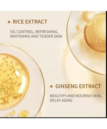 Korean Ginseng Rice Facial Mask 10 Pack - Vegan Vitamin C & Brightening Sheet Masks - Buy Online on GoSupps.com
