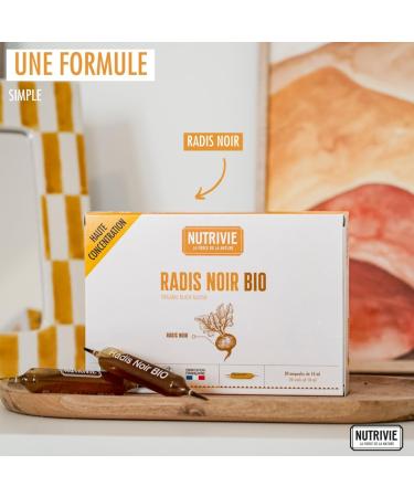 Organic Radish Bulbs Black Vegan Organic NUTRIVIE Made in France - Buy Online on GoSupps.com