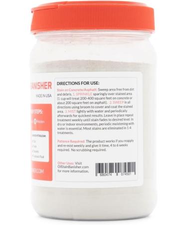 Oil Stain Banisher 2 Lb - Powerful Concrete Oil Stain Remover for International Shipping - Buy Online on GoSupps.com