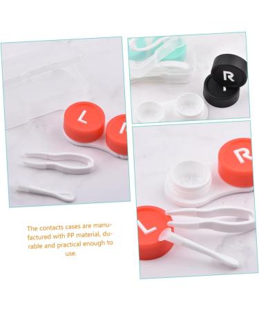 Buy Solustrie 16-Pack Contact Lens Containers | Portable Case & Solution | Ideal for Glasses & Lens Care - Buy Online on GoSupps.com