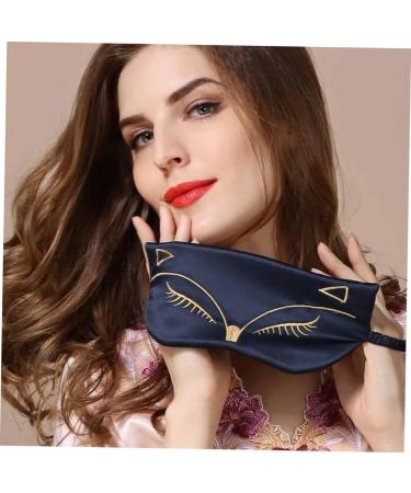 LALAFINA 1pc Silk Eye Mask for Sleeping Eye Patch Sleep Eye Pads Shade Lip Gloss - Buy Online on GoSupps.com