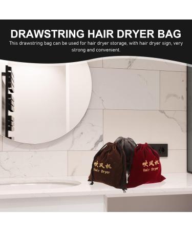 FOMIYES 3 Pcs Hair Dryer Storage Bag Travel Wine Bag Hair Dryer Drawstring Bags Cloth Hair Dryer Bag Toolkit - Buy Online on GoSupps.com