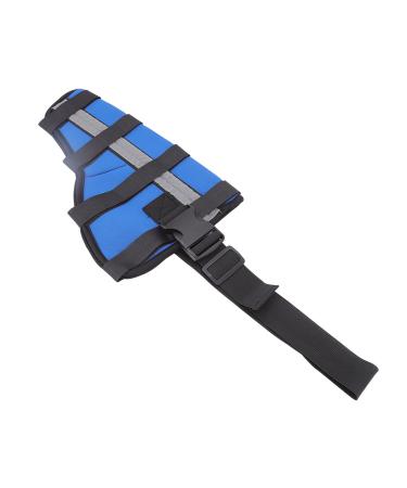Tbest Pet Productog Right Rear Leg Hock Brace Dog Hind Leg Brace Prevents Injuries and Prdes Stability with Port Sp Reflective Sp Do Prot (M)