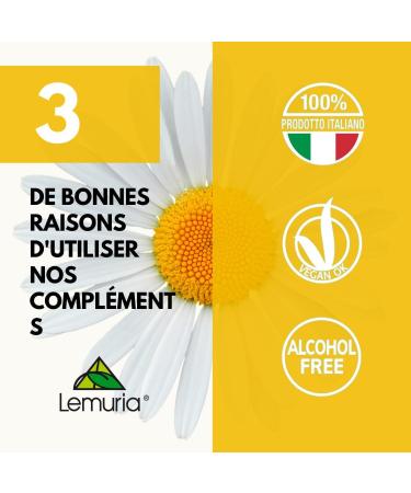 LEMURIA Chamomile AND Total Extract. Alcohol-free in a 70% fructose solution 30 ml - Buy Online on GoSupps.com