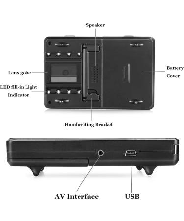 Electronic Reading Aid Digital Magnifier 3.5'' LCD 2x-32x Video Mobile Electronic Digital magnifiers for Visually impaired Reading Aids - Buy Online on GoSupps.com