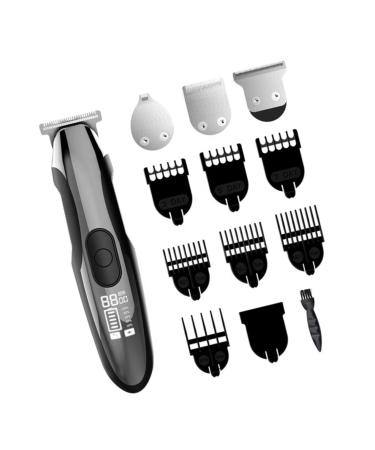 Beatifufu Mens Beard Trimmer Hair Cutting Tools Beard Trimmer for Men Barber Clippers Electric for Men Electric Hair Trimmer Body Trimmer for Men Man Bracket White Water Proof