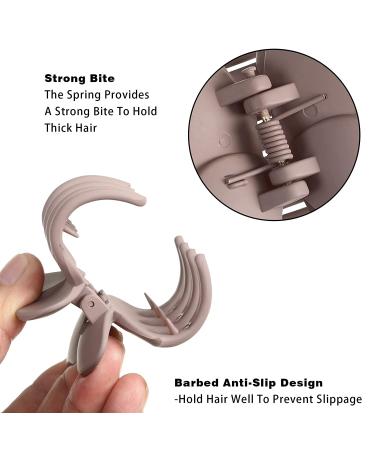 6PCS Small Butterfly Hair Claw Clips - Strong Hold for Thick Hair - Blue, Black, White, Brown, Fan, Coffee - Buy Online on GoSupps.com