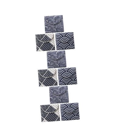 Lurrose 3 sets 3-pc. Storage bags for women's bandages pocket for breastfeeding inserts women brick holder holder for breastfeeding inserts pupil high capacity storage bags different colors x 3 pieces 14x12cmx3pcs