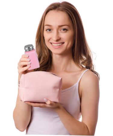  WOONEKY WOONEKY 3 Pieces Nail Polish Remover Bottle Push Down Bottle Push Down Liquid Pump Liquid Travel Plastic Automatic Glass - Buy Online on GoSupps.com