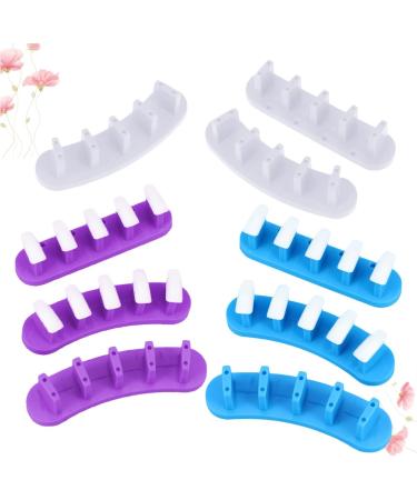 Beavorty 6 Sets Manicure Practice Display Stand Manicure Practice Nails Tips Nail Art Tip Stand Display Easel Manicure Practice Base Nail Training Display Nails Tools Lotus Seat Nail Piece - Buy Online on GoSupps.com