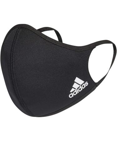 Buy adidas Unisex Face Cover Masks - Black (Pack of 3) | International Shipping Available! - Buy Online on GoSupps.com