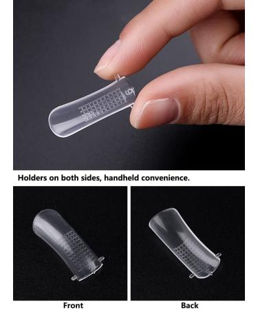 100-Piece Gel Nail Extension Set - Dual Forms & Almond Shapes for Polygel - Sportoo EU106 - Buy Online on GoSupps.com