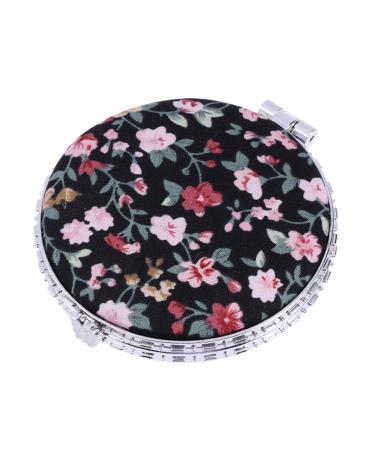 Lurrose Vintage Double Sided Compact Mirror - Portable Antique Round Cosmetic Mirror | 2 Pieces - Buy Online on GoSupps.com