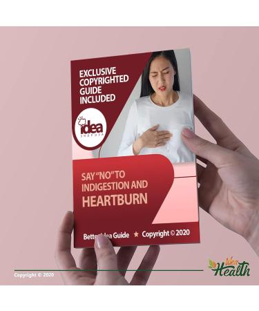 Cimetidine 200 mg - Acid Reducer & Heartburn Relief by Equate 120 Ct Bundle | Say NO to Indigestion & Heartburn - Better Idea Guide Included | 120 Count - Buy Online on GoSupps.com