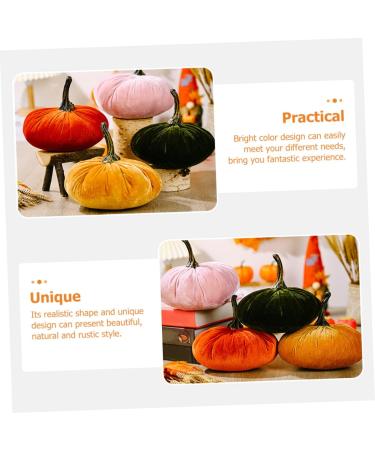 Zerodeko 3pcs Fabric Pumpkin Ornament Fabric Pumpkins Decoration Artificial Realistic Pumpkin Hen Party Games Drinking Games Fake Pumpkin Artificial Pumpkin Reward Autumn Pp Cotton - Buy Online on GoSupps.com