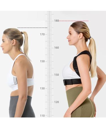 Posture Corrector Back Support Brace For Men Women Back Pain Relief Back Support Belt Breathable Adjustable Belt For Lifting Scoliosis Herniated Disc Sciatica Corrector (Size : M) - Buy Online on GoSupps.com