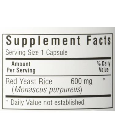 Bluebonnet Red Yeast Rice 600 mg - 120 Vegetable Capsules for Heart Health - Buy Online on GoSupps.com