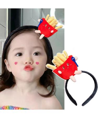 hgnxa Cute Stuffed Chicken Leg Shape Hair Hoop Women Spa Wash Face Makeup Headband for Photoshoots Halloween Hair Accessories French Fries Headban - Buy Online on GoSupps.com