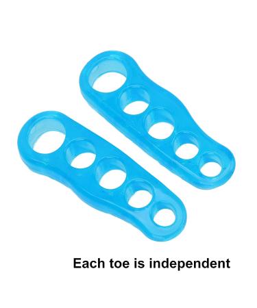 Reusable Gel Toe Separators | Toe Stretcher Corrector for Overlapping & Hammer Toes | Men & Women Toe Straighteners (Small) - Buy Online on GoSupps.com